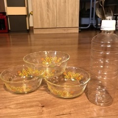 昭和レトロガラス食器の画像