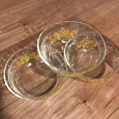昭和レトロガラス食器の画像