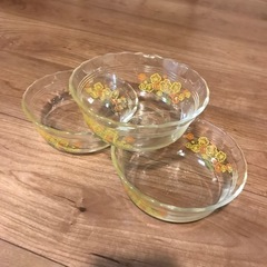 昭和レトロガラス食器の画像