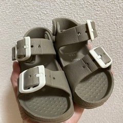 13cm 子供サンダル ブラウン