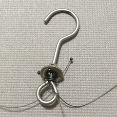 無印良品　アルミ壁面用ハンガーの画像