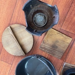 【受渡完了】鉄鍋セット5セットの画像