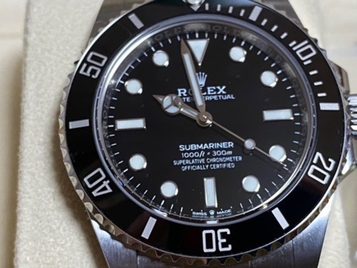 ?【ブランド】現行モデル ROLEX サブマリーナ ノンデイ 124060 メンズ 【ブランド腕時計買取アールワン田川】