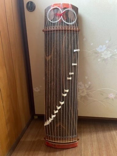 琴 13弦 並甲 すだれ彫 龍舌 蒔絵 琴柱 初心者 かんたん コレクション