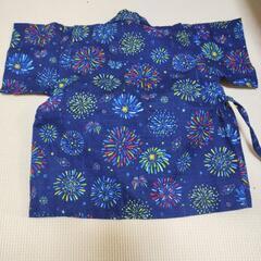 花火柄　甚平　じんべい　80　90の画像