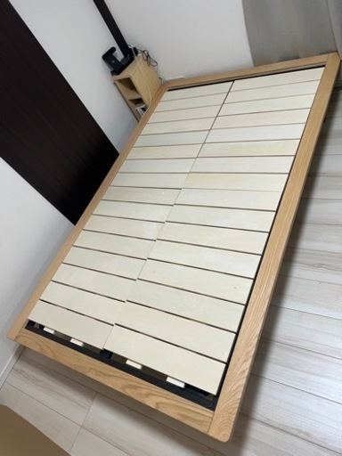 セミダブル  無印良品ベッドフレーム