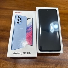 【未使用】Galaxy A53 5G オーサムブルー 128 GBの画像