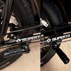 【全車体対応】全super73ペグ全eバイクペグ全自転車ペグフットレストペダルの画像