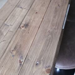 木製カウンターテーブル110×36×90の画像