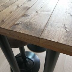 木製カウンターテーブル110×36×90の画像