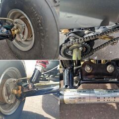 苫小牧市内近郊限定 メンテ済み DINLI 四輪 バギー 50cc KWX501 ミニカー 自動車 07年式 現状品 苫小牧西店の画像
