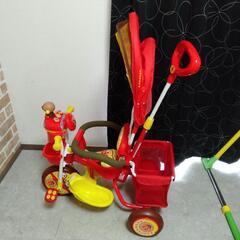 アンパンマン 三輪車 押し棒 子供用品の中古が安い！激安で譲り