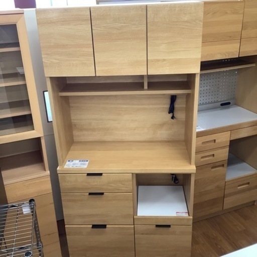 ニトリ 3枚扉レンジボード エトナ【トレファク 川越店】