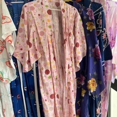 浴衣子供用から大人用までの画像