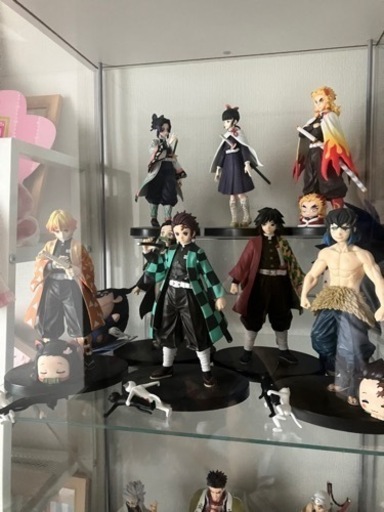 IKEAコレクションケース 鬼滅の刃 フィギュア全て