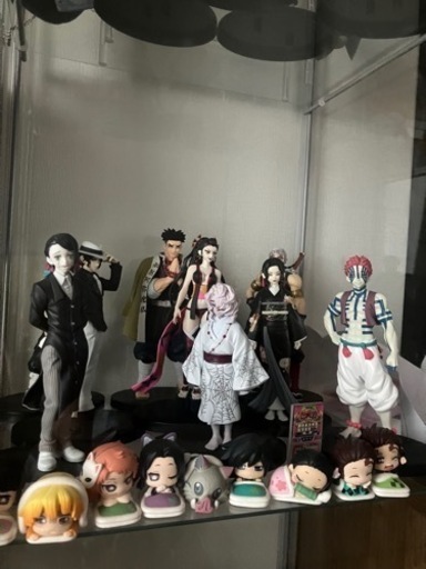 IKEAコレクションケース 鬼滅の刃 フィギュア全て