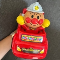 アンパンマン　消防車　ソーラー人形の画像