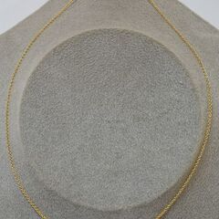 TIFFANY＆CO バイザヤードネックレス ダイヤモンド 750YG 品番t22-58の画像