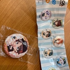 にじさんじ缶バッジ【三枝明那】くら寿司ビッくらポン！