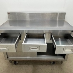マルゼン　ステンレス　扉付き作業台　飲食店　W１２００ｘD６００ｘH８００ｍｍ マルゼン MARUZEN 業務用 ステンレス 扉付き作業台 店舗