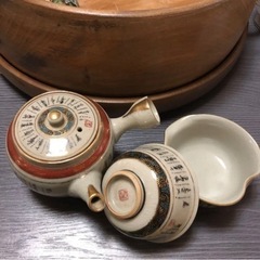 九谷焼 煎茶道具 急須 湯呑み 2セット 全14個  おまとめ価格 送料込みの画像