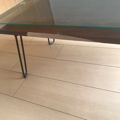 ガラステーブル　小の画像