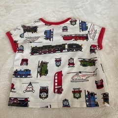 ユニクロ UNIQLO 80cm Tシャツ きかんしゃ トーマスの画像