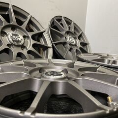 MSW by OZ オズ 社外ホイール 15インチ 4本 6J5HPCD112+47 audi/A3 VW/ゴルフ等　(VHK422)クレジットカード QRコード決済可能