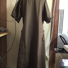 着物リメイク　綿生地のチュニックの画像