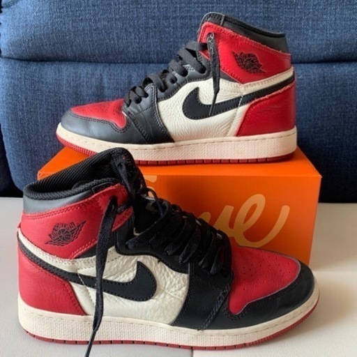 ナイキ エアジョーダン1 レトロ ハイ ブレッド トゥー