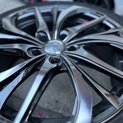 ホイール　レオニスTE 18インチ タイヤ国産グットイヤー
