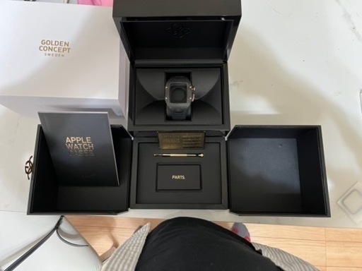 Apple Watch se44m CASE 高級カバーgolden concept