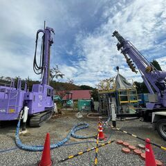 【竹原市：未経験OK：学歴不問：正社員】あなたの手を貸してください！新日本建設　地盤改良工事アシスタントの募集です。の画像