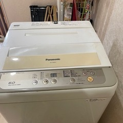 <商談中>Panasonic洗濯機6kgの画像