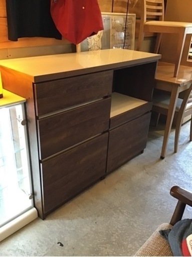 キッチン カウンター 食器棚 レンジ ボード 日本製