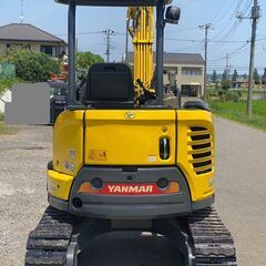 V-0048】ヤンマー VIO30-6 クイックヒッチ 0.7tアームクレーン