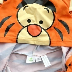 水着 ディズニー なりきり ティガー ベビー キッズ 子供 ベビー服日焼け防止の画像