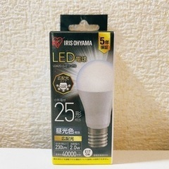 LED電球 E17 昼光色 アイリスオーヤマの画像