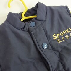 【No.60】SPUNKY KIDS ベビーダウンベスト 80サイズの画像