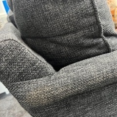 ふかふかソファ グレー 2人掛け フェザー ◇ しげん屋の画像