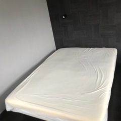 セミダブルベッド　無印