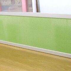 机上パーテーション 幅120cm デスクトップパネル デスクパネル 視線を間仕切り 札幌市北区屯田 の画像