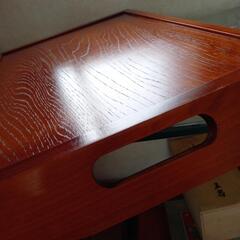 両取っ手付き　大きいサイズのお盆の画像