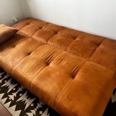 【部屋が明るくなる】ソファヘッド　3人掛け　クッション1つ付きの画像