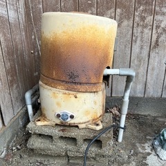 井戸の水くみあげ装置の画像