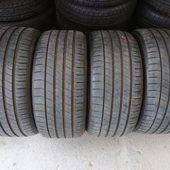 引き取り 255/40R18 4本 DUNLOP 夏タイヤ ベンツ等に