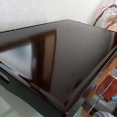 両取っ手付き　蝶が舞う盆の画像