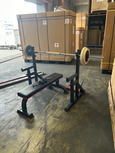 ベンチプレス45kgセット バーベル ダンベル