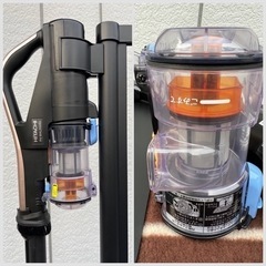■日立 2021年製 コードレス充電式掃除機 PV-BHL 2000J■HITACHI コードレススティック掃除機 ラクかるパワーブーストサイクロン掃除機 スティック形 ハンディ型の画像