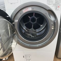 ドラム式洗濯機 2019年式 ☆ジモティ割あり☆ TOSHIBA ドラム式洗濯機 12/7kg 年式2019 動作確認